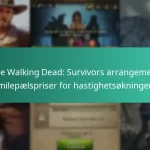 The Walking Dead: Survivors arrangement milepælspriser for hastighetsøkninger