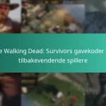 The Walking Dead: Survivors gavekoder for tilbakevendende spillere