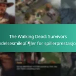 The Walking Dead: Survivors hendelsesmilepæler for spillerprestasjoner