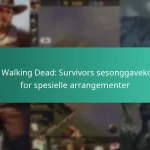 The Walking Dead: Survivors sesonggavekoder for spesielle arrangementer