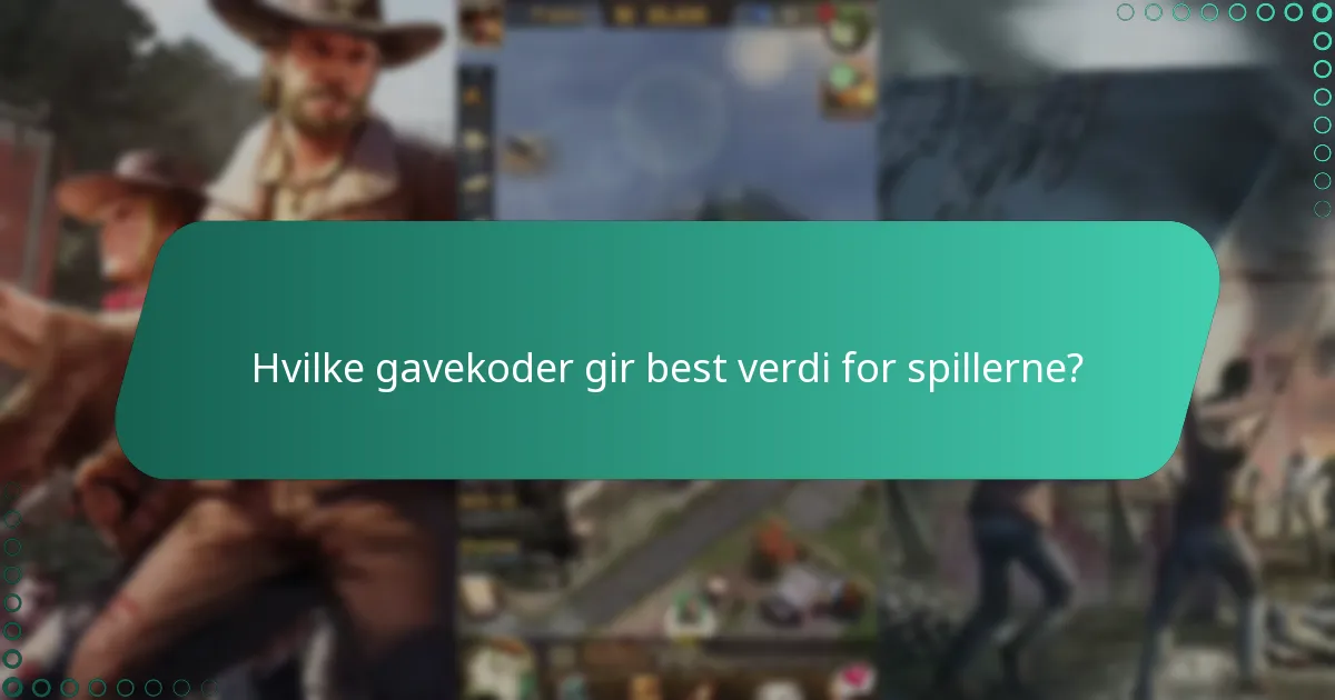 Hva er de kommende hendelsene for The Walking Dead: Survivors som kan tilby gavekoder?