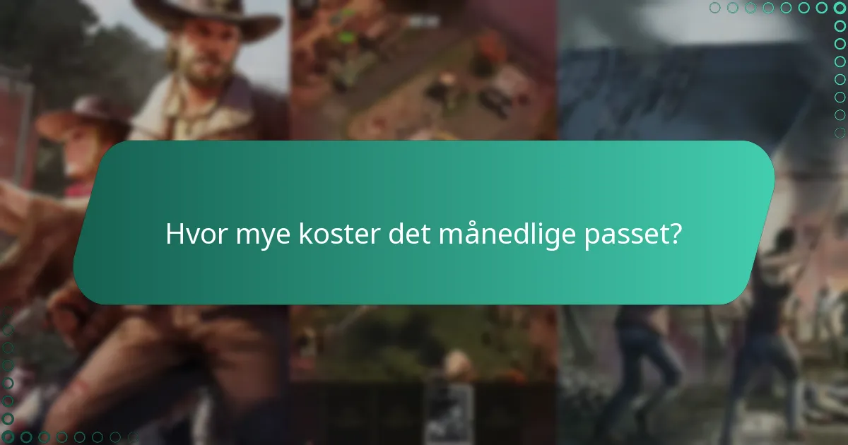 Hva er forskjellene mellom månedlige passtilbud over tid?